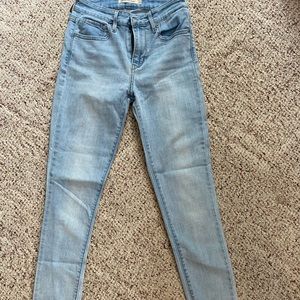 Light blue lucky jeans